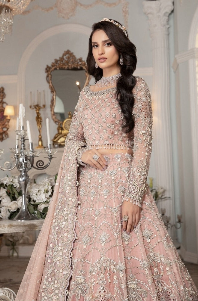 EXCLUSIVE UNSTITCHED EMBROIDERED DRESS - ES1134
