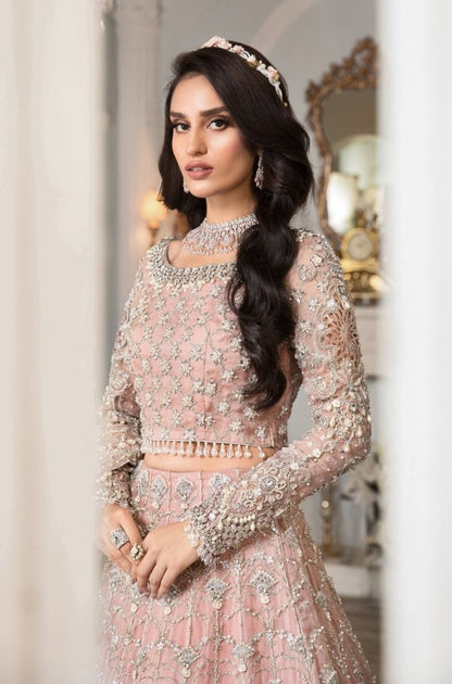 EXCLUSIVE UNSTITCHED EMBROIDERED DRESS - ES1134
