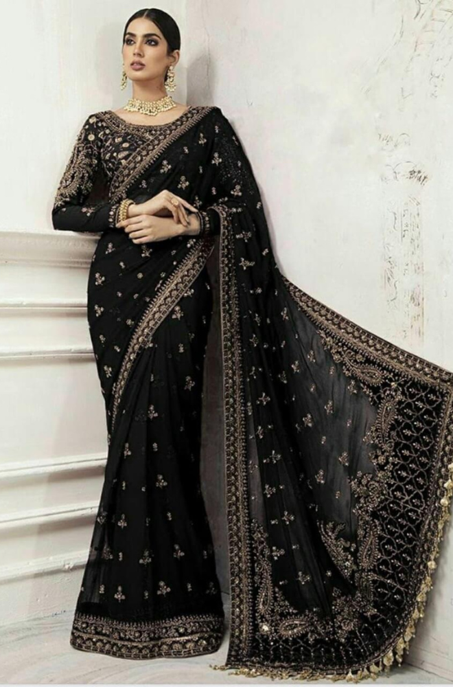 Maria b saree wedding collection - ES 2042