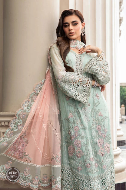 EXCLUSIVE UNSTITCHED EMBROIDERED DRESS - ES1137