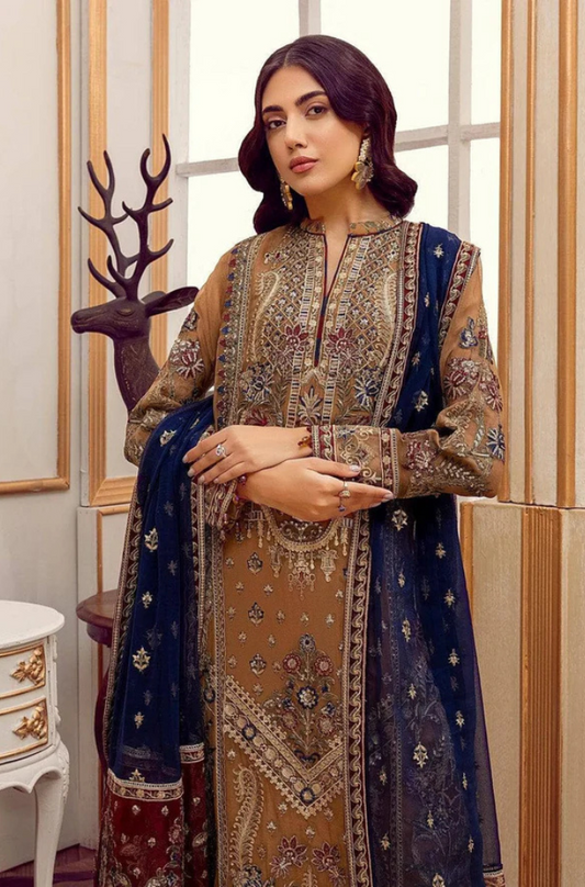 ADAN LIBAS - Luxury Festive Embroidered Wedding Collection - ES 1728