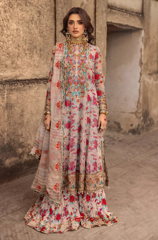 CHARIZMA - Fully Heavy Embroidered Front With Chiffon Dupatta - ES 2021