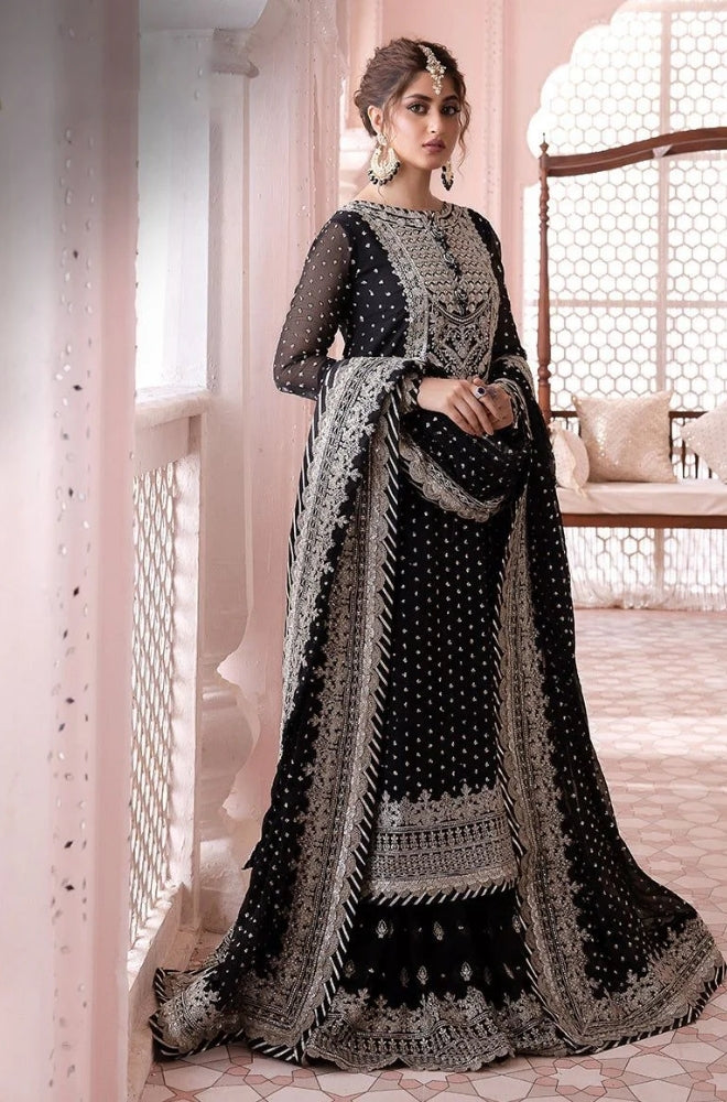 EXCLUSIVE UNSTITCHED EMBROIDERED DRESS - ES1132