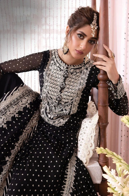 EXCLUSIVE UNSTITCHED EMBROIDERED DRESS - ES1132