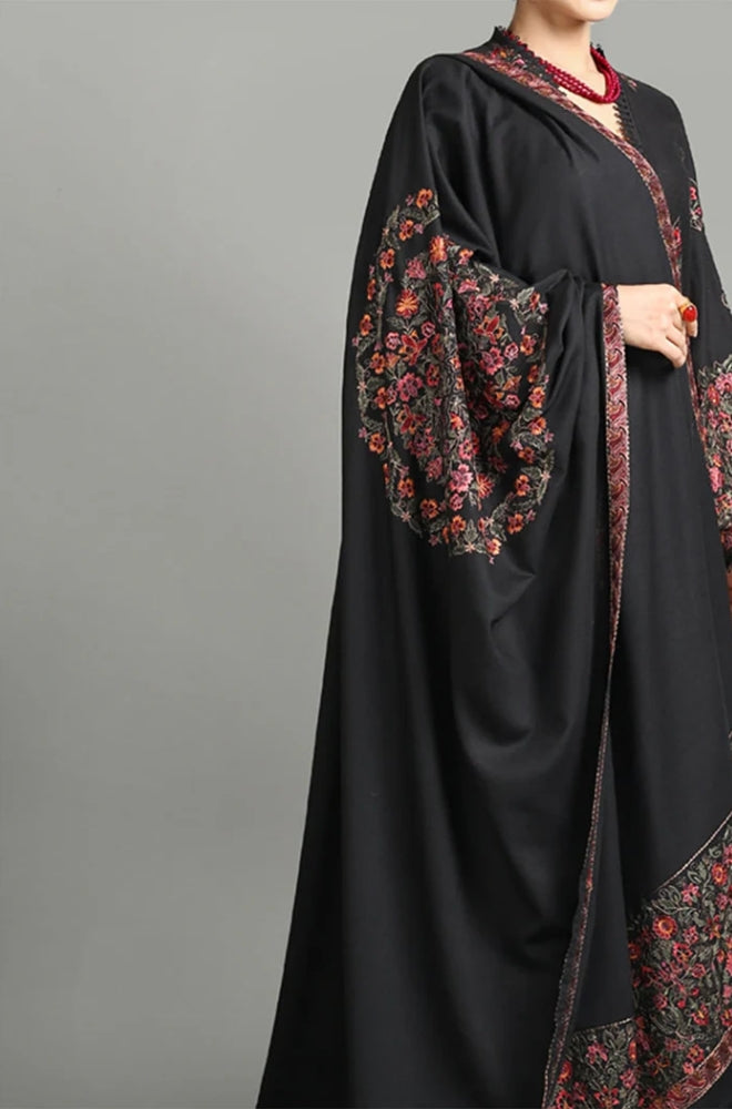 Bareeze - 3PC Fully Embroidered Front With Dhanak Embroidered Shawl - ES 1803