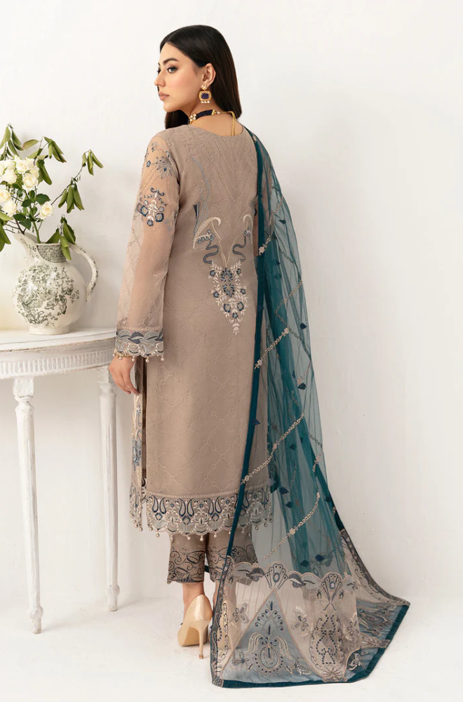 RAMSHA - CHIFFON FULLY HEAVY EMBROIDERY - ES 1771