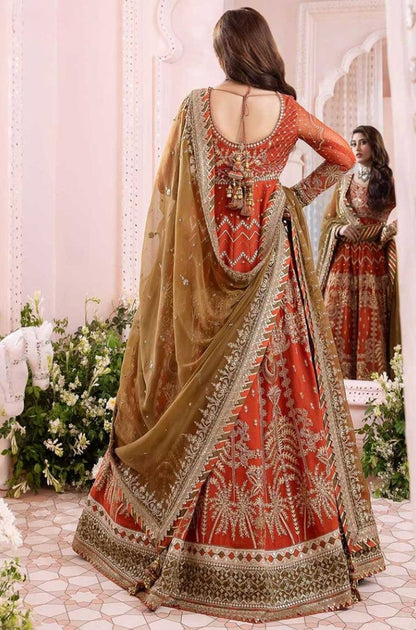 EXCLUSIVE UNSTITCHED EMBROIDERED DRESS - ES1140