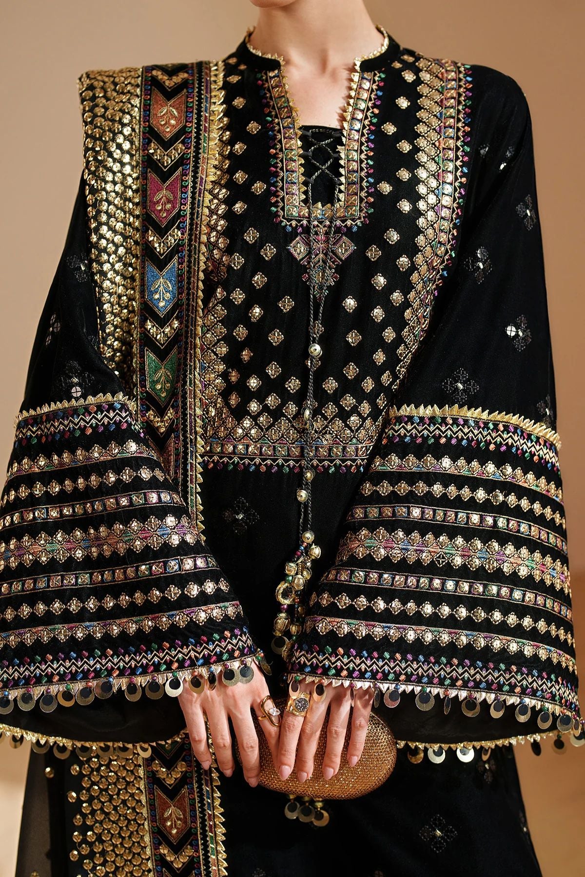 Jazmin - 3PC Unstitched Lawn Embroidered Shirt with Embroidered Slub Net Dupatta and Trouser - ES 2229