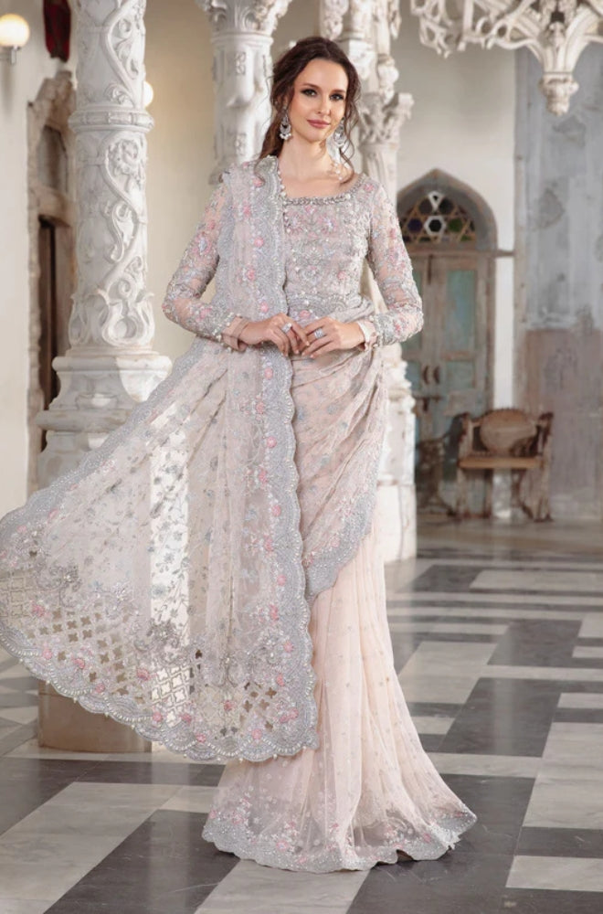 EXCLUSIVE UNSTITCHED SAREE - ES1129