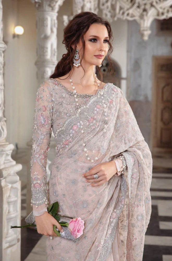 EXCLUSIVE UNSTITCHED SAREE - ES1129