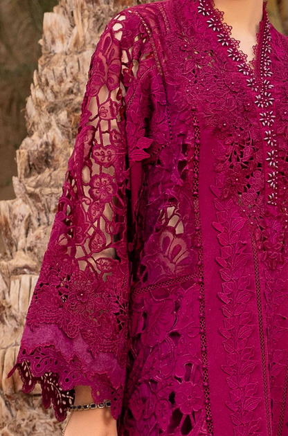 MARIA B - FULLY HEAVY EMBROIDERED ON COTTON  WEDDING COLLECTION - ES1779