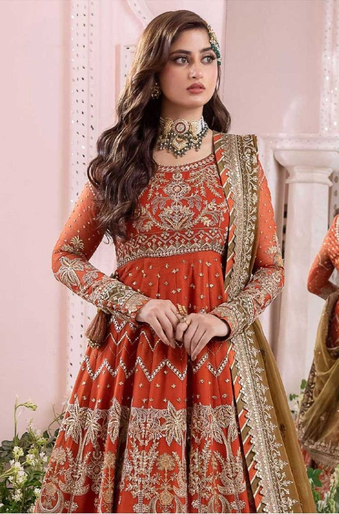EXCLUSIVE UNSTITCHED EMBROIDERED DRESS - ES1140