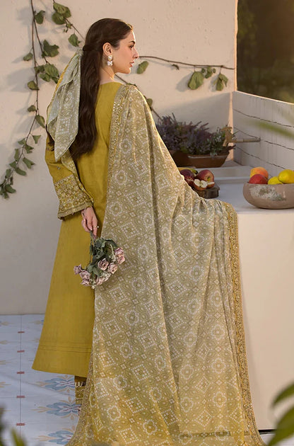 LAAM - 3PC Dhanak Embroidered Suit With Digital Printed Shawl - ES 2026