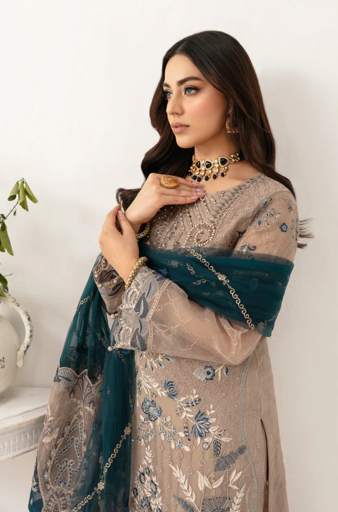 RAMSHA - CHIFFON FULLY HEAVY EMBROIDERY - ES 1771