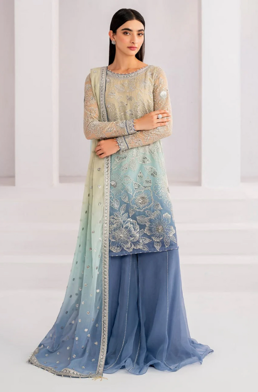 JAZMIN - Heavy Embroidered On Chiffon - ES 1775
