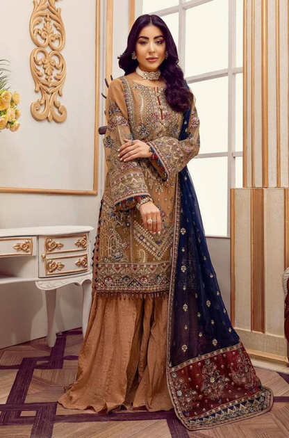 ADAN LIBAS - Luxury Festive Embroidered Wedding Collection - ES 1728