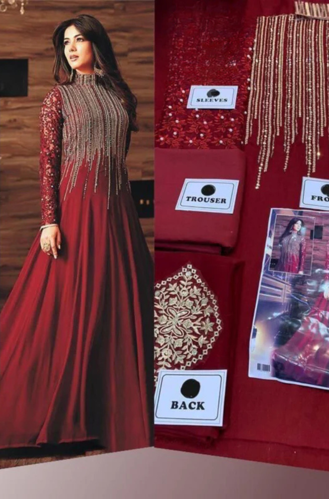 Indian Chiffon Maxi ES 1737