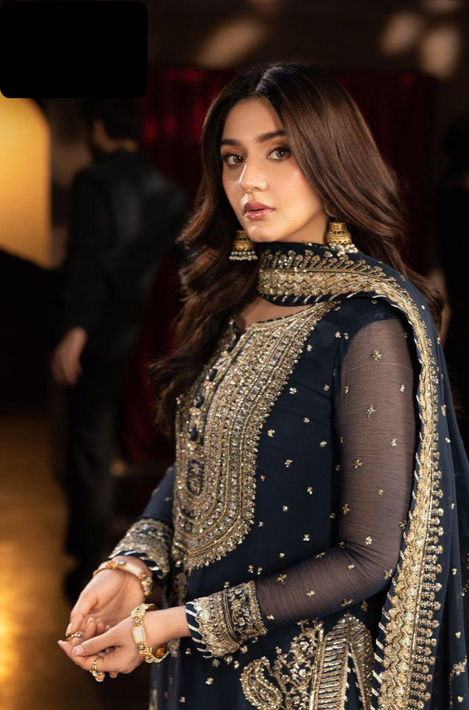 Asim Jofa - 3 PC Chiffon Embroidered Unstitched Collection - ES 2028