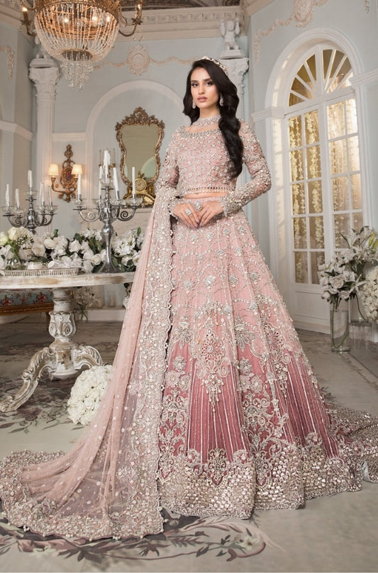 EXCLUSIVE UNSTITCHED EMBROIDERED DRESS - ES1134
